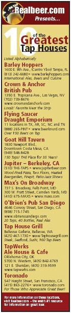 Taphouse ad
