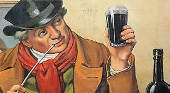 Man with stout