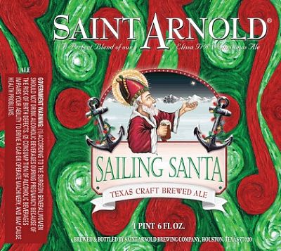 Saint Arnold Sailing Santa